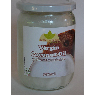 Virgin Coconut Oil (VCO) 500 ml glas