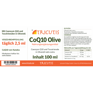 CoenzymQ10 +T3 in Olivenöl