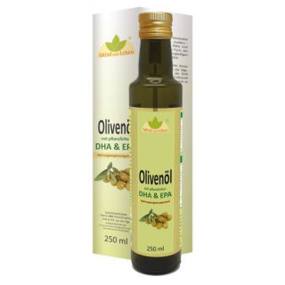 BIO-Olivenöl mit DHA und EPA (vegan) 250 ml